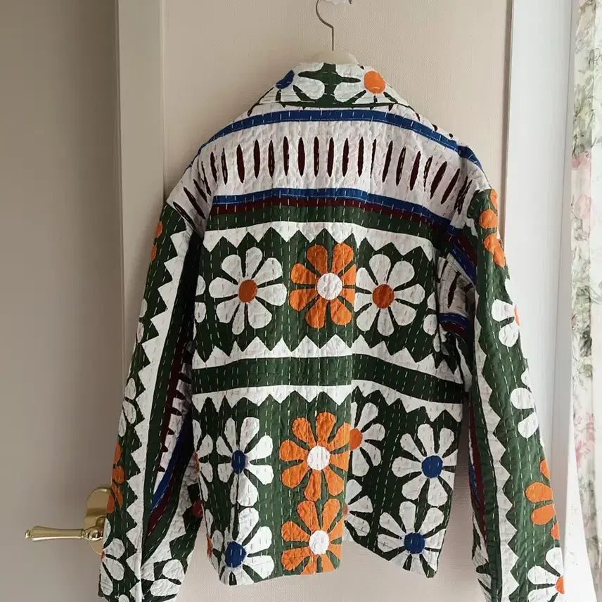 [BUNJANG] Vintage Kanta Quilt Jacket (Unisex) / 프리미엄 빈티지 칸타 퀼트자켓 남여공용