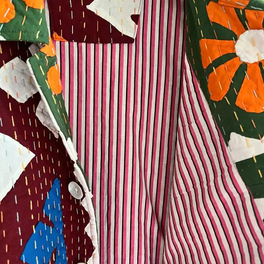 [BUNJANG] Vintage Kanta Quilt Jacket (Unisex) / 프리미엄 빈티지 칸타 퀼트자켓 남여공용