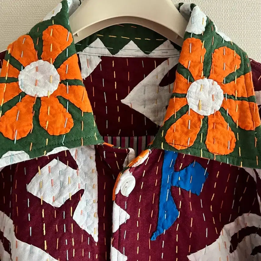 [BUNJANG] Vintage Kanta Quilt Jacket (Unisex) / 프리미엄 빈티지 칸타 퀼트자켓 남여공용