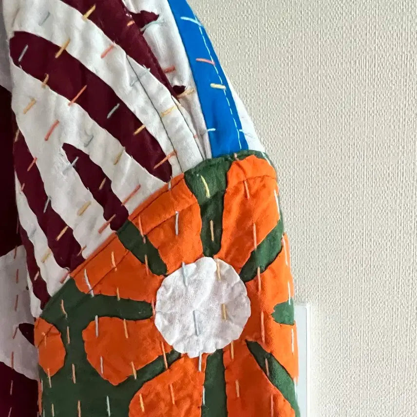 [BUNJANG] Vintage Kanta Quilt Jacket (Unisex) / 프리미엄 빈티지 칸타 퀼트자켓 남여공용
