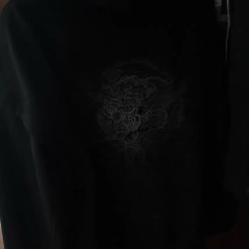 [BUNJANG] Songzio Archangel Meta Hoodie Black / 송지오 아크엔젤 메타 후드 집업 블랙