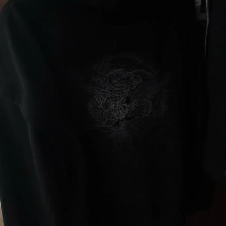 [BUNJANG] Songzio Archangel Meta Hoodie Black / 송지오 아크엔젤 메타 후드 집업 블랙