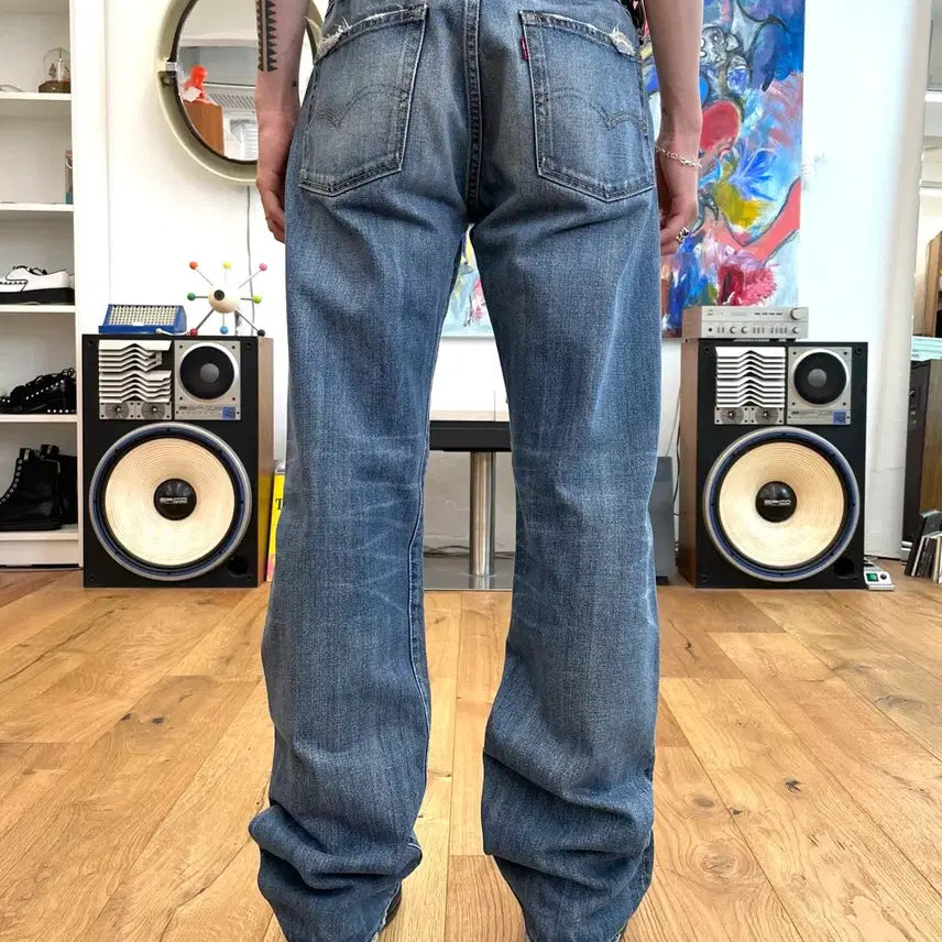 [BUNJANG] LVC Patchwork Denim Pants / [32] LVC 패치워크 데님 팬츠