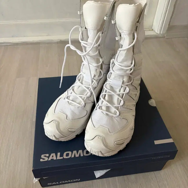 [BUNJANG] Rier Salomon XA Jungle White Sneakers / [275] Rier 리에르 살로몬 XA 정글 화이트