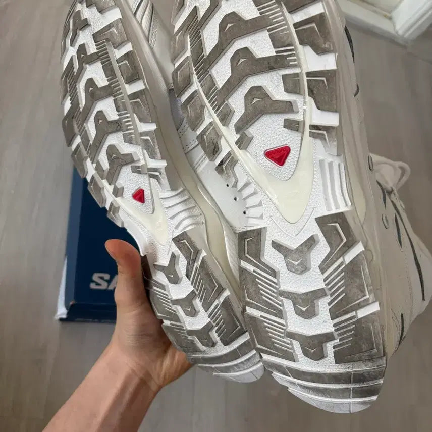 [BUNJANG] Rier Salomon XA Jungle White Sneakers / [275] Rier 리에르 살로몬 XA 정글 화이트