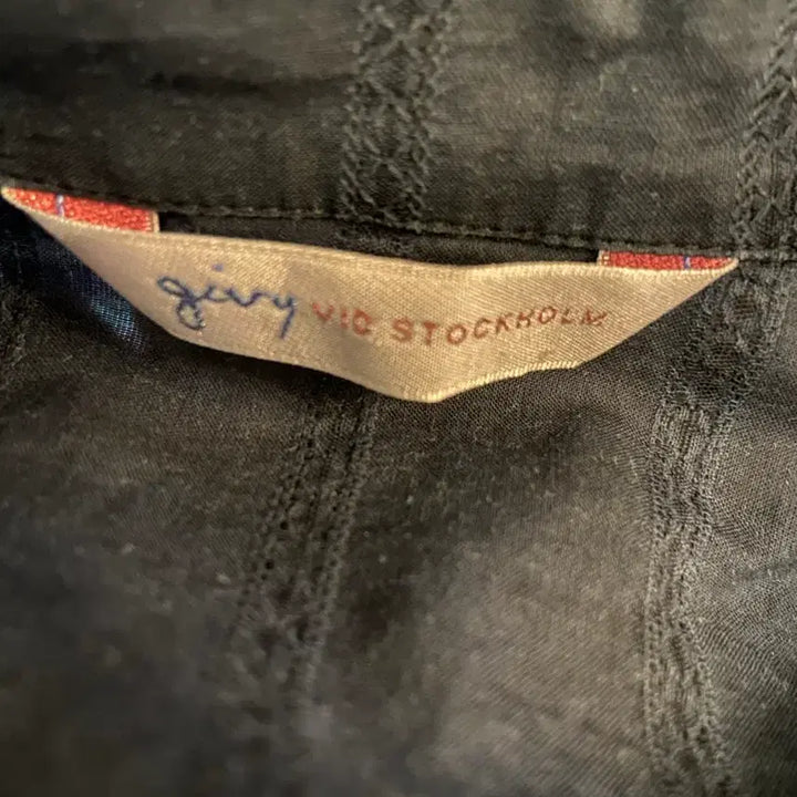[BUNJANG] Linen Navy Dress Shirt / 린넨 원피스셔츠