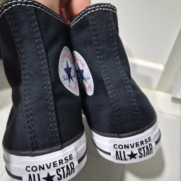 [BUNJANG] Converse All Star High Black Sneakers / 컨버스 올스타 하이 블랙 M9160C 240 새제품