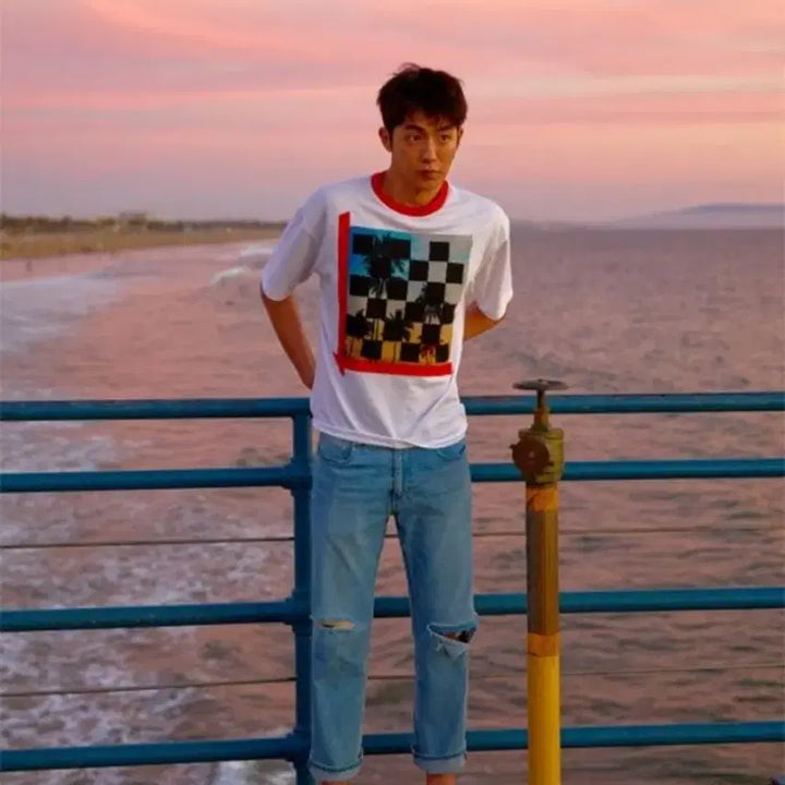 [BUNJANG] System Homme Nam Joo Hyuk Oversized T-shirt / 시스템옴므 오버핏 남주혁 반팔 티셔츠 105