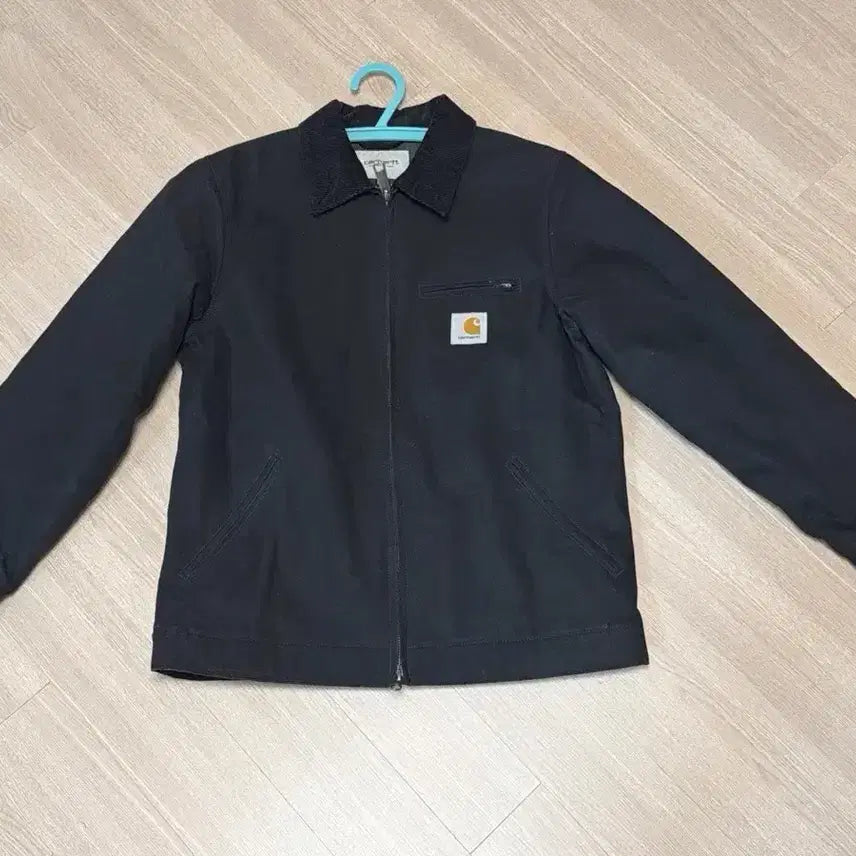 [SOLD OUT] 칼하트 WIP OG 디트로이트 자켓 블랙 에이지드 캔버스
