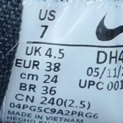 [BUNJANG] Nike Air Zoom Pegasus 39 Sneakers 240 / 나이키 에어 줌 페가수스39  운동화 240