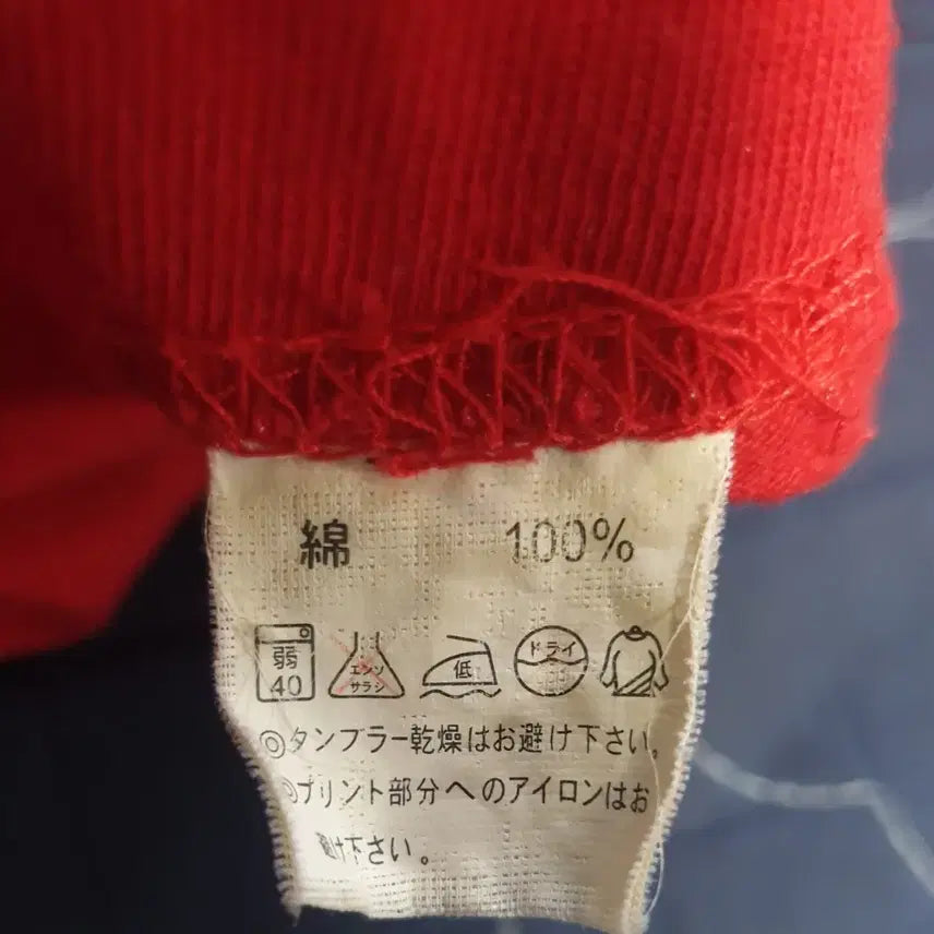 [BUNJANG] United Athle Japan Glico Graphic T-shirt Red (M) / (희귀매물) 유나이티드 애슬 재팬 글리코상 그래픽 반팔티 레드 (M)