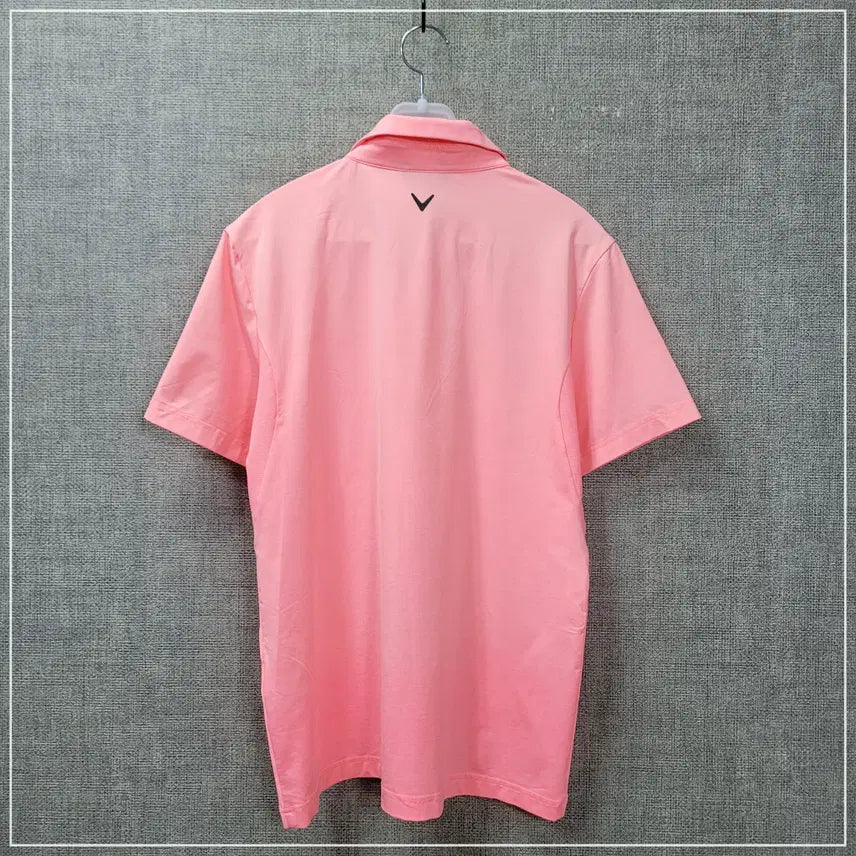 [BUNJANG] Callaway Pink Golf Caravan Short Sleeve Shirt (Men&