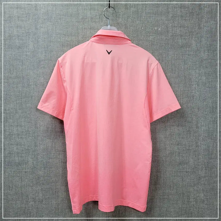 [BUNJANG] Callaway Pink Golf Caravan Short Sleeve Shirt (Men&