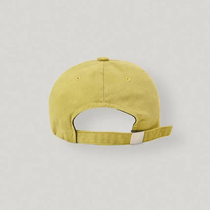 [BUNJANG] Smooth Mood Bold Logo Ball Cap Yellow / 새상품) 스무드무드 볼드 로고 볼캡 옐로우