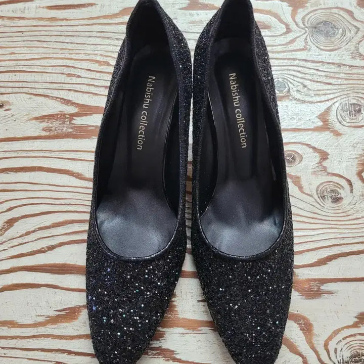 [SOLD OUT] 여성)글리터 펌프스 하이힐(새상품250m)
