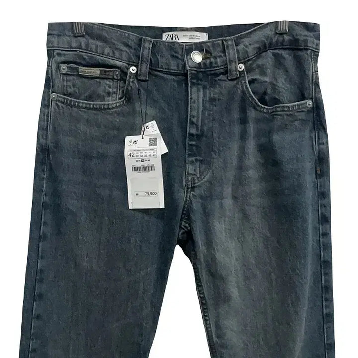 [BUNJANG] ZARA Washed Denim Pants / 남L/자라(새상품) 워싱 데님 팬츠