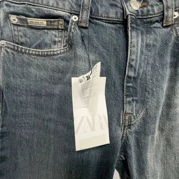 [BUNJANG] ZARA Washed Denim Pants / 남L/자라(새상품) 워싱 데님 팬츠