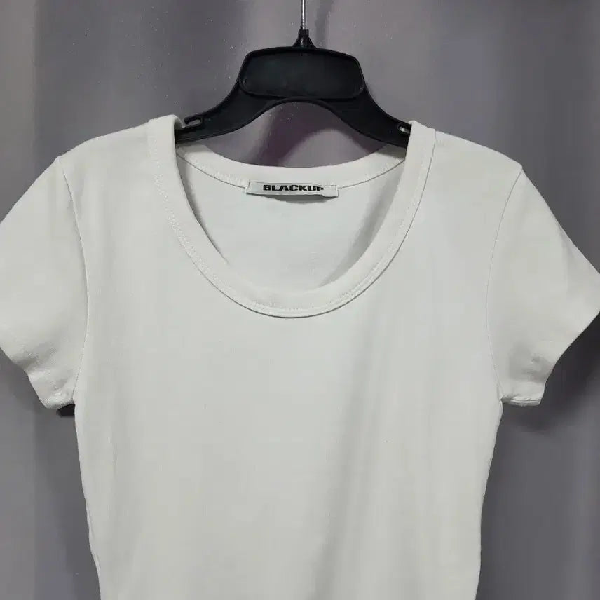 [BUNJANG] Blackup Spandex T-Shirt / 블랙업 스판 티
