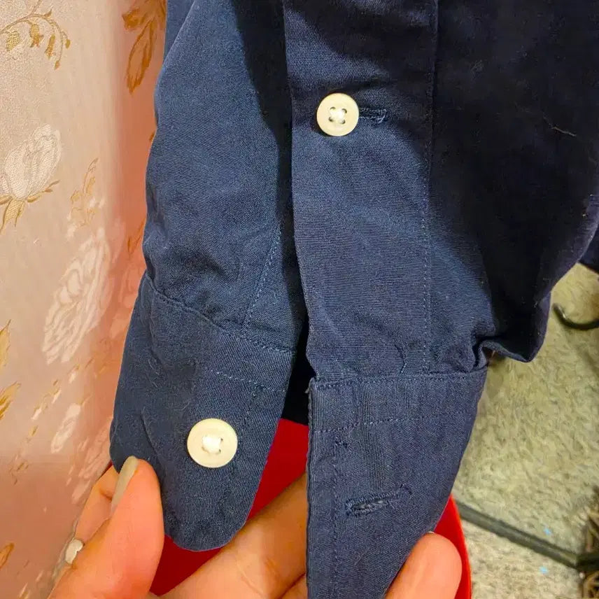 [SOLD OUT] 7/52 폴로 랄프로렌 네이비 긴팔 셔츠 M