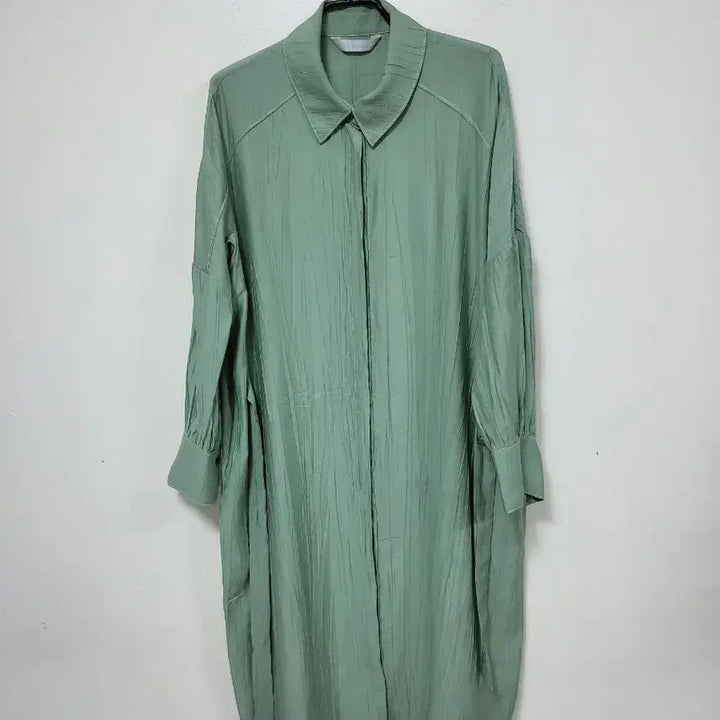 [BUNJANG] VALENCIA Shirt Dress Mint / VALENCIA 셔츠 원피스 민트색.260427