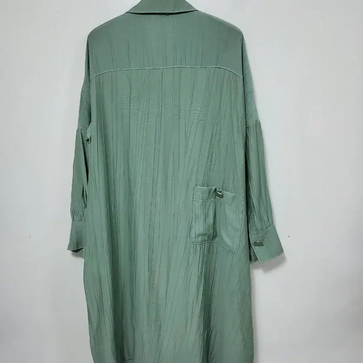 [BUNJANG] VALENCIA Shirt Dress Mint / VALENCIA 셔츠 원피스 민트색.260427