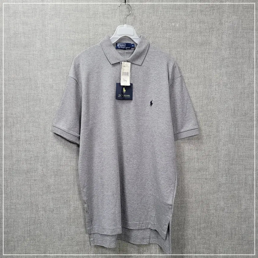 [BUNJANG] Polo Ralph Lauren Melange Caravan Short Sleeve Shirt / 1213. 폴로랄프로렌 멜란지 카라반팔 남성
