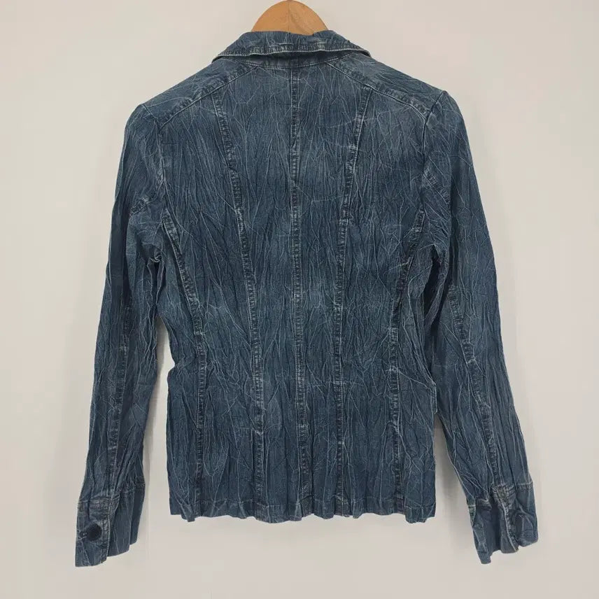 [BUNJANG] Y2K Vintage Denim Jacket / Y2K wrinkle 일본 빈티지 데님 자켓