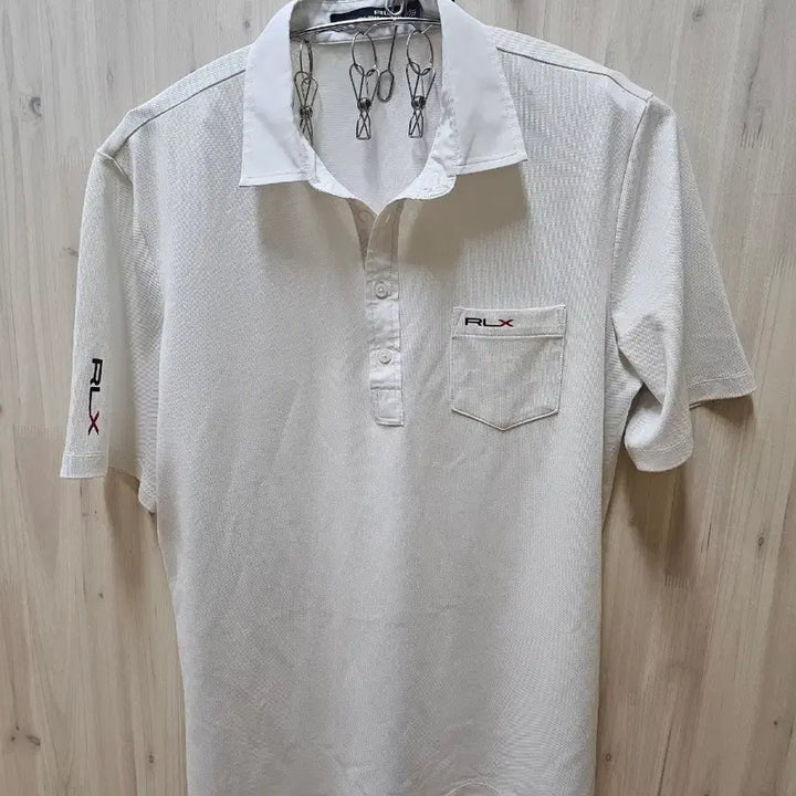 [BUNJANG] Polo Ralph Lauren RLX PK Polo Shirt White L / [100]정품 폴로 랄프로렌 RLX PK 폴로셔츠 반팔 카라티 흰색 L