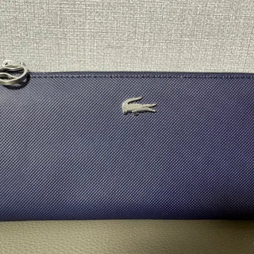 [BUNJANG] Lacoste Navy Long Wallet / 라코스테 네이비 장지갑