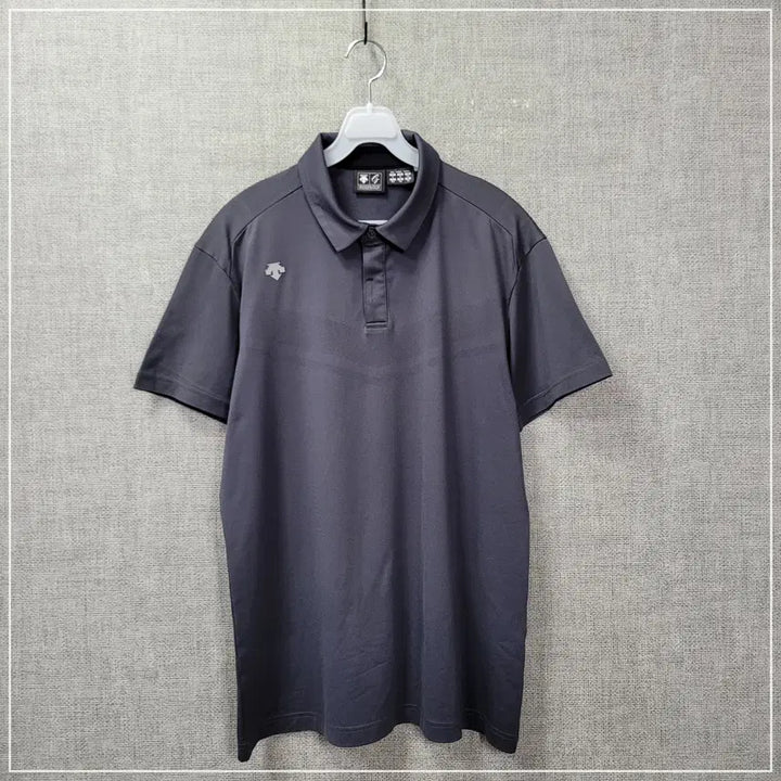 [BUNJANG] Descente Deep Gray Span Short Sleeve T-shirt (Men&
