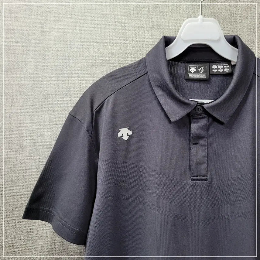 [BUNJANG] Descente Deep Gray Span Short Sleeve T-shirt (Men&