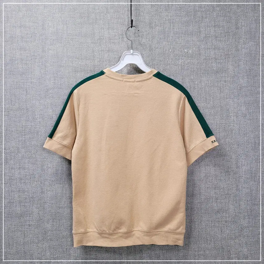 [BUNJANG] Hazzys Kids Beige Pocket T-shirt / 1216. 해지스 베이지 가슴포켓반팔 키즈155