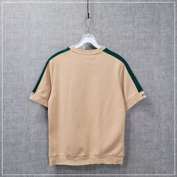 [BUNJANG] Hazzys Kids Beige Pocket T-shirt / 1216. 해지스 베이지 가슴포켓반팔 키즈155