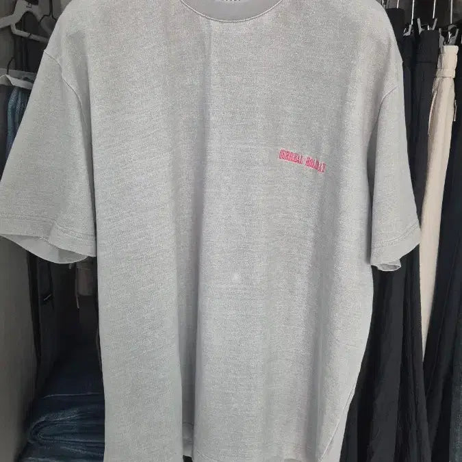 [SOLD OUT] 솔리드옴므 백로고 삼다수반팔