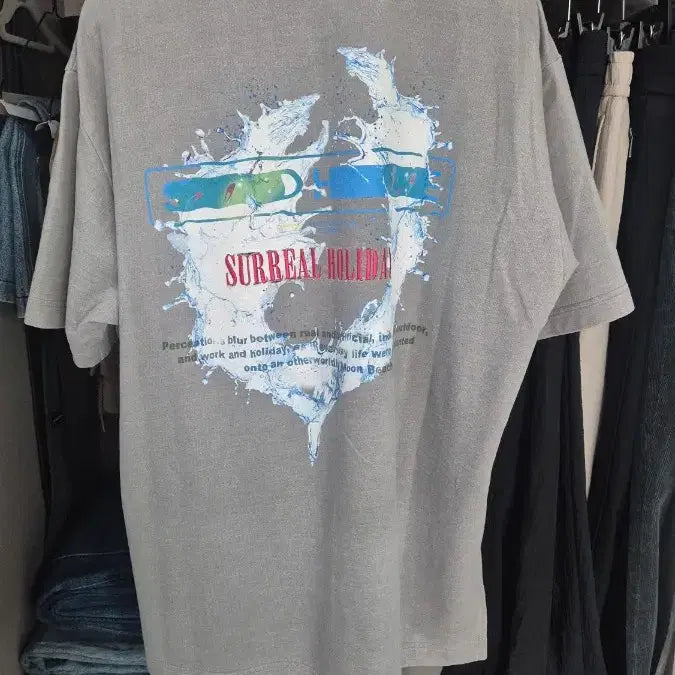[SOLD OUT] 솔리드옴므 백로고 삼다수반팔