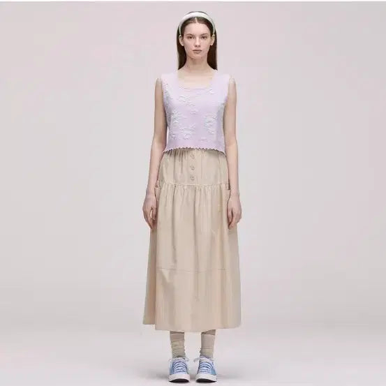 [BUNJANG] Thursday Island Bending Shirring Skirt / 써스데이아일랜드 밴딩셔링스커트