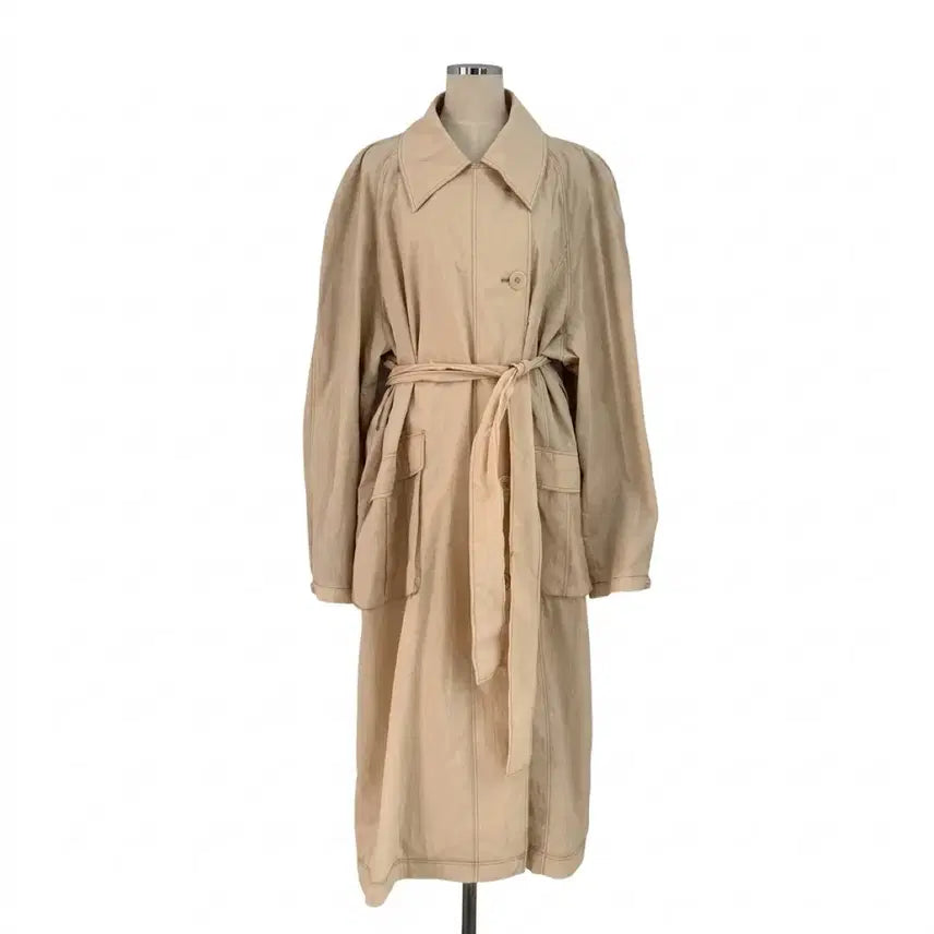[BUNJANG] Overdue Flare Trench Coat / 오버듀플레어 트렌치