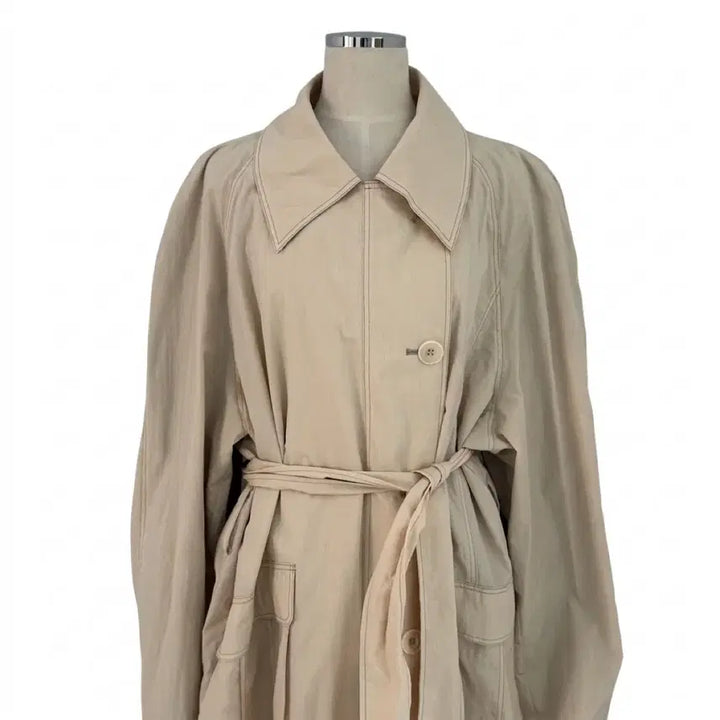 [BUNJANG] Overdue Flare Trench Coat / 오버듀플레어 트렌치
