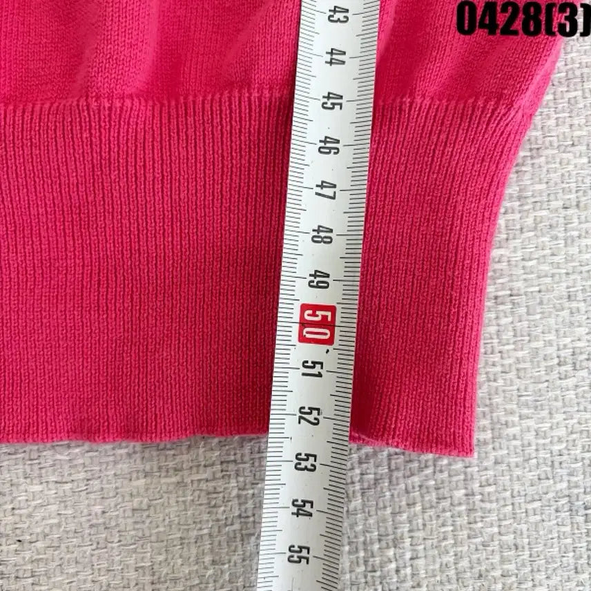 [BUNJANG] Ralph Lauren Pink V-Neck Knit Sweater / 랄프로렌 핑크 V넥 니트 M  0428(3)