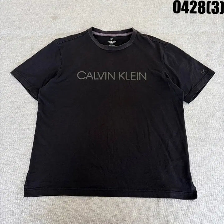[BUNJANG] Calvin Klein Black Short Sleeve T-shirt XL / 캘빈클라인 블랙 반팔 티셔츠 XL  0428(3)