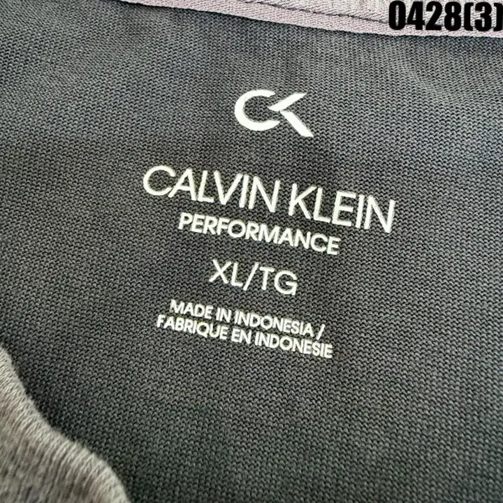 [BUNJANG] Calvin Klein Black Short Sleeve T-shirt XL / 캘빈클라인 블랙 반팔 티셔츠 XL  0428(3)