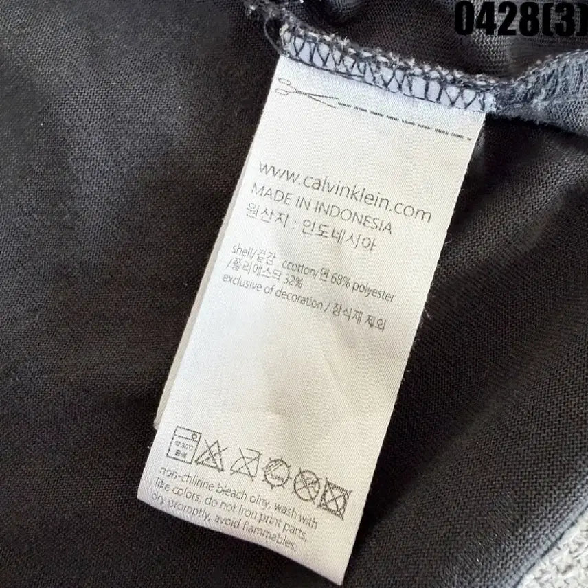 [BUNJANG] Calvin Klein Black Short Sleeve T-shirt XL / 캘빈클라인 블랙 반팔 티셔츠 XL  0428(3)