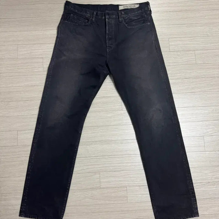 [BUNJANG] Kapital Monkey Cisco Black Washing Denim Jeans / Kapital 몽키시스코 블랙 워싱 데님