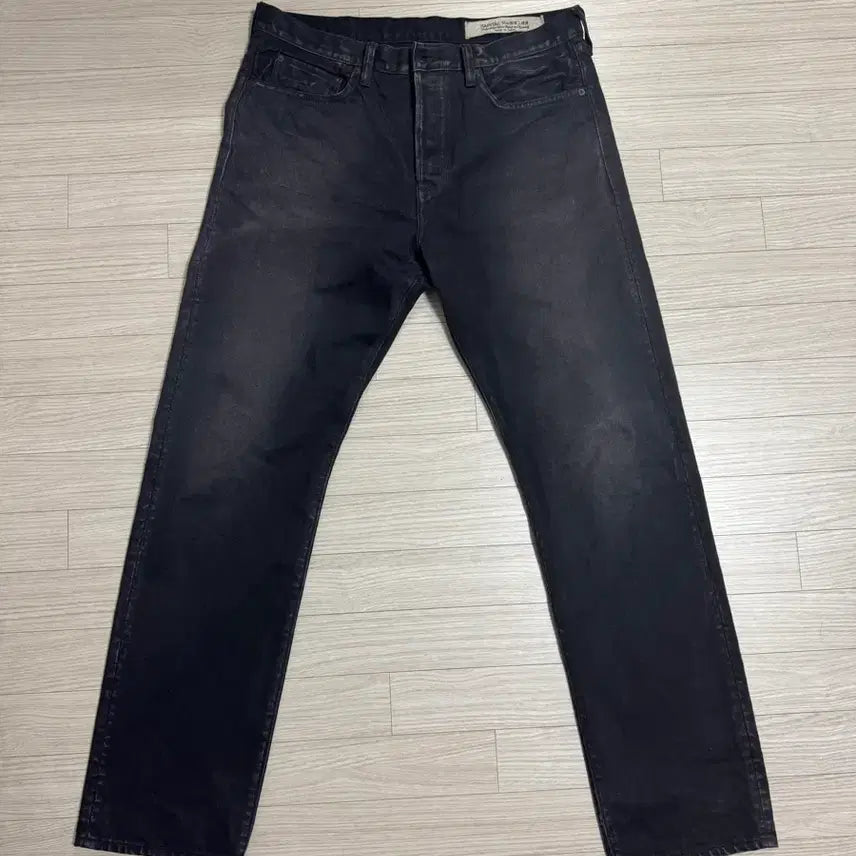 [BUNJANG] Kapital Monkey Cisco Black Washing Denim Jeans / Kapital 몽키시스코 블랙 워싱 데님