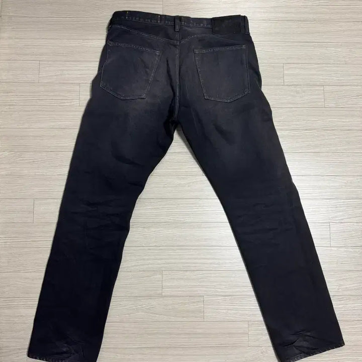 [BUNJANG] Kapital Monkey Cisco Black Washing Denim Jeans / Kapital 몽키시스코 블랙 워싱 데님