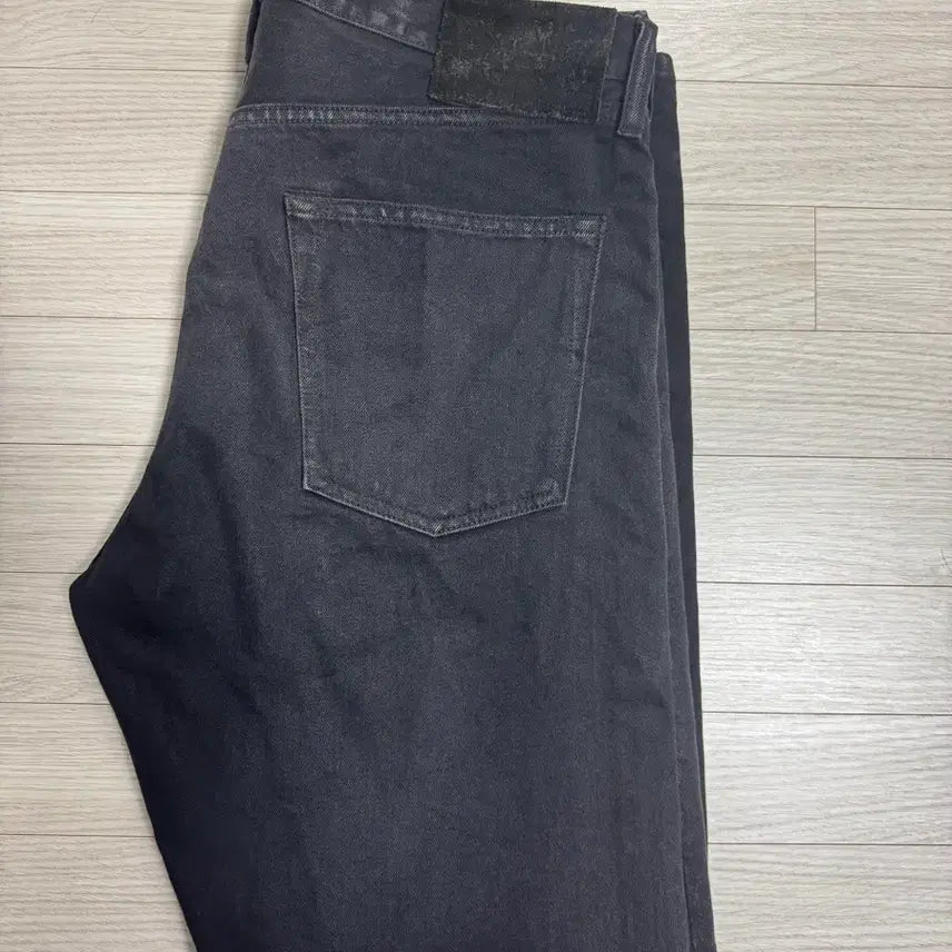 [BUNJANG] Kapital Monkey Cisco Black Washing Denim Jeans / Kapital 몽키시스코 블랙 워싱 데님