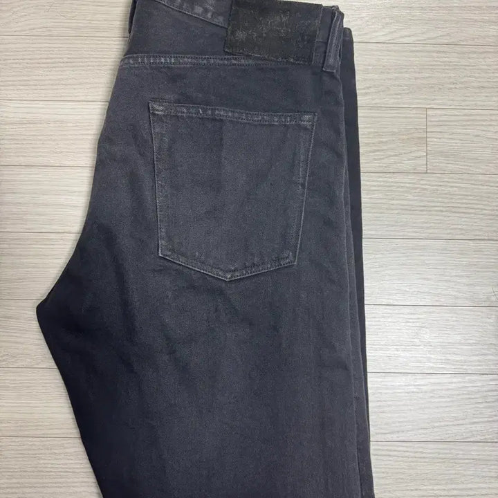 [BUNJANG] Kapital Monkey Cisco Black Washing Denim Jeans / Kapital 몽키시스코 블랙 워싱 데님