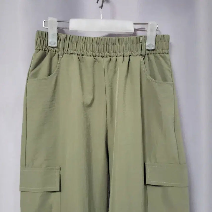 [BUNJANG] Cargo Wide Banding Pants / 카고 와이드 밴딩바지