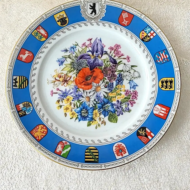 [BUNJANG] Bavaria Garden Flora Germanica Decorative Plate / 바바리아 가든 플로라 게르마니카 장식접시