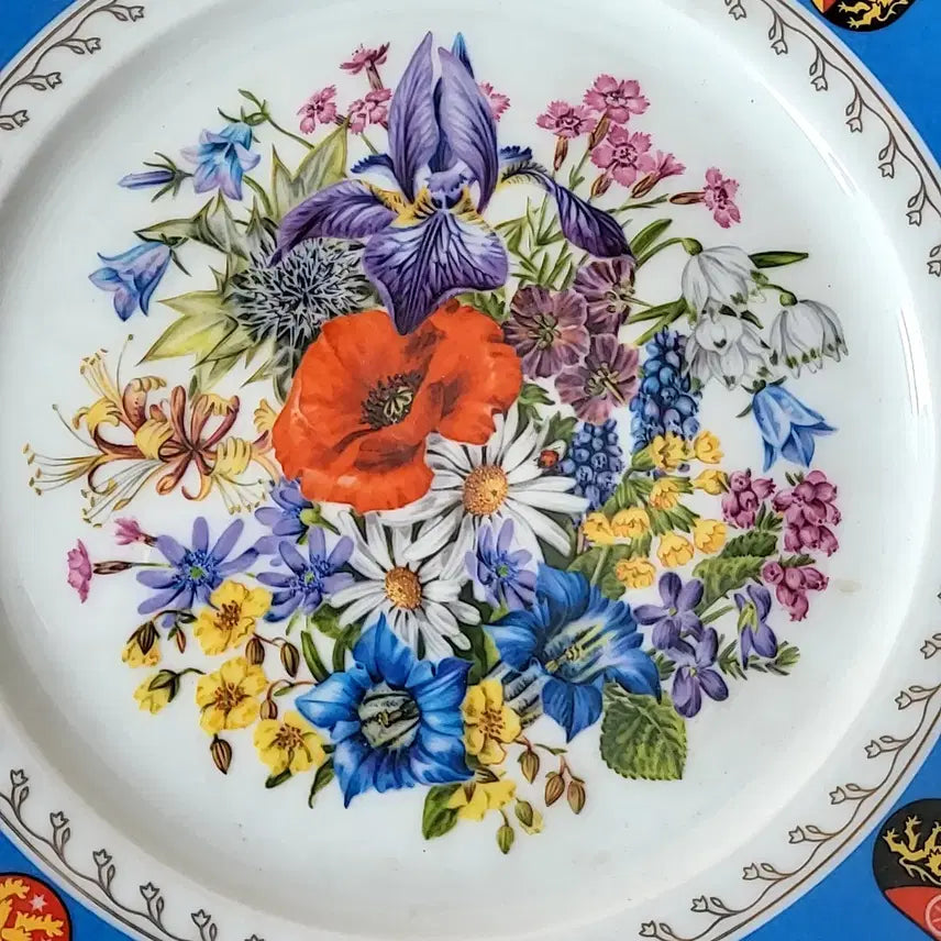 [BUNJANG] Bavaria Garden Flora Germanica Decorative Plate / 바바리아 가든 플로라 게르마니카 장식접시
